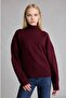 Relax Fit Half Turtleneck Basic Knitwear Sweater F5331Ax26Wn - 3
