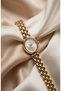Women's Steel Watch Gold Color Vintage Watch Old Money Oval Case Roman Numeral Luxury Classic Elegant Stylish Women's Wristwatch |   Limited Edition 2026 - 4