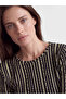 Crew Neck Patterned Women's Tunic - 3