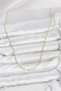60cm Golden Brass Sailor Style Chain Women's Necklace for Elegant Necks