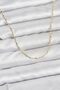60cm Golden Brass Sailor Style Chain Women's Necklace for Elegant Necks - 2