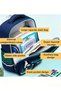 School bag for kids 2 pcs set,kids backpack Cute School Bags Shoulder Handbags Cartoon Rucksack Book Bags Large Capacity Bag Waterproof Bags Multiple Pockets Schoolbags - 2