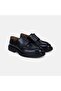 Men's Black Laced Thick Soled Classic Leather Shoes