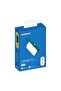 1-Power Mini Pop Art Power Bank – 3 Port, 20W Fast Charging, Built-In USB C Cable, 5000mAh – G - 4