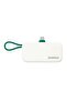 1-Power Mini Pop Art Power Bank – 3 Port, 20W Fast Charging, Built-In USB C Cable, 5000mAh – G - 5