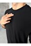 Stitching Detailed Cotton Basic Regular Sweat m - Black - 2