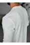 Stitching Detailed Cotton Basic Regular Sweat m - White - 3
