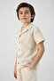 Boy Ecru Shirt - 3