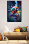 Gold Black Layered Geometry Abstract Metal Wall Art - 5