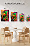 Vibrant Cosmic Flow Abstract Metal Wall Art - 6