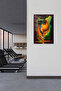 Color Burst Brushstroke Abstract Metal Wall Art - 5
