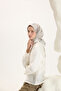 Patterned Twill Scarf Polka Dot Mink