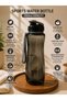 Sports Water Bottle - 1000ml Leak Proof Gym Bottle, BPA Free, Food Grade Plastic and Silicone, Ideal for Hydration at the Gym, Office, or On-the-Go - 2