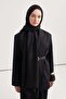 Noire Pattern Liora Cotton Shawl Black - 3
