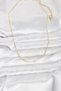 60cm Golden Brass Made Women's Necklace for Elegant Necks