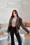 Zr Model Oversize Leather Jacket - 2