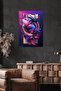 Peach Gold Minimal Flow Abstract Metal Wall Art - 4