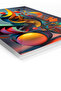 Golden Pink Minimal Abstract Metal Wall Art - 2