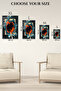Retro Concentric Circles Abstract Metal Wall Art - 6