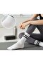 6-Pack Unisex White Cotton Sports Socks Set for 4 Seasons - 2