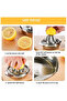 Stainless Steel Lemon Squeezer Citrus Orange Juicer with Bowl and Strainer - 2