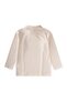 Polo Collar Long Sleeve T-Shirt 5-12 Years Ecru - 3