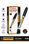 Indelible Parcel Pen 10-Pack Black Permanent