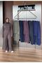 Molly Nelly Women's Comfortable Suit with Skirted Pants - 7