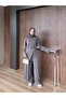 Molly Nelly Women's Comfortable Suit with Skirted Pants - 2