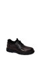 Fly Men's Black Lace-Up Leather Casual Shoes Wm720017Dv - 7