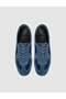 Genuine Leather Blue Men's Casual Sneaker Shoes - 6