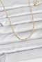 60cm Golden Brass Made Twirl Style Women Necklace for Elegant Necks - 2