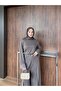 Molly Nelly Women's Comfortable Suit with Skirted Pants
