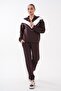 Women's Half-Zip Striped Suit 265176 - - 4