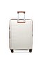 Premium 4 Piece large capacity PP Trolley cases 4998-BEIGE - 4