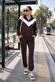 Women's Half-Zip Striped Suit 265176 -