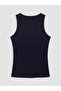 Trendlucky Women's Oval Collar Stoned Undershirt with a Difference in Color - 5