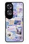 Oppo A60 Pastel Travel Diary Design Glossy Phone Case