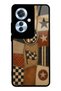Oppo Reno 11F Racing Leather Club Design Glossy Phone Case