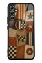 Samsung A34 Racing Leather Club Design Glossy Phone Case
