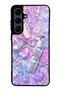 Samsung S25 Fe Chrome Heart Y2K Design Glossy Phone Case