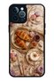 iPhone 12 Pro Max French Café Romance Design Glossy Phone Case