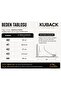 Kb-X12 Black Skin White Sole Casual Men's Shoes - 2