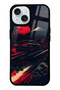 iPhone 15 Tokyo Night Racing Design Glossy Phone Case