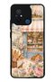 Xiaomi Redmi 12C Paris Café Bloom Design Glossy Phone Case