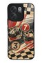 Vivo V70 Retro Racing No. 7 Design Glossy Phone Cases