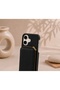 iPhone 17 (6.3 Inch) Compatible Premium Lux Leather Case with Open Sides, Slim Design, Wallet, Zipper, Card Holder, Crossbody Neck Strap, and Drawstring Strap - 5