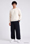 Navy Blue Elastic Men's Baggy Sweatpants - 82200