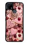 Realme C25 Glossy Phone Case with Cherry Leopard Sweetheart Design
