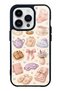 iPhone 14 Pro Pastel Sleepover Design Glossy Phone Case